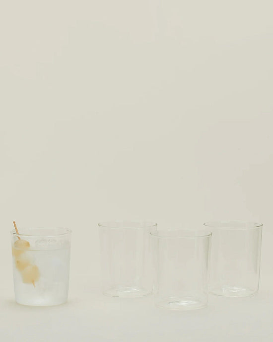 Hawkins New York Set of 4 Essential Glassware in Clear 