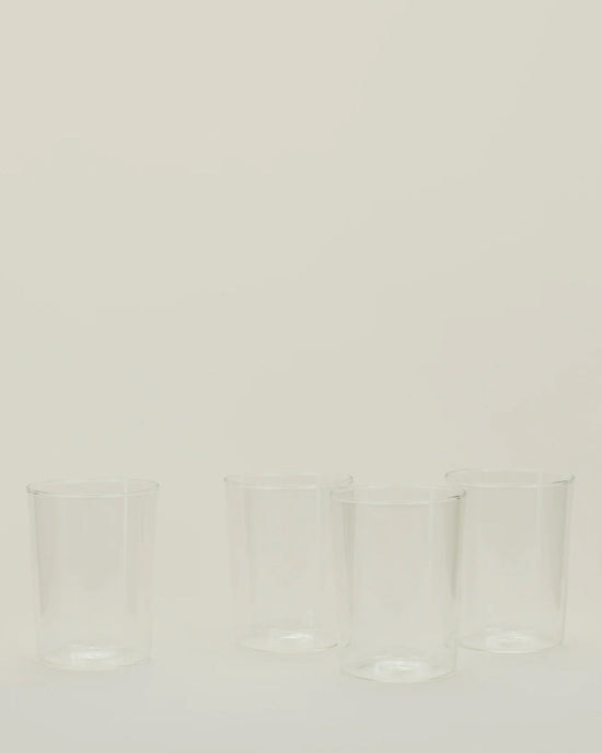 Hawkins New York Set of 4 Essential Glassware in Clear 