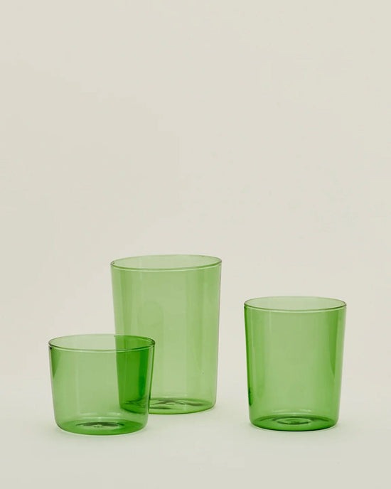 Hawkins New York Set of 4 Essential Glassware in Green 