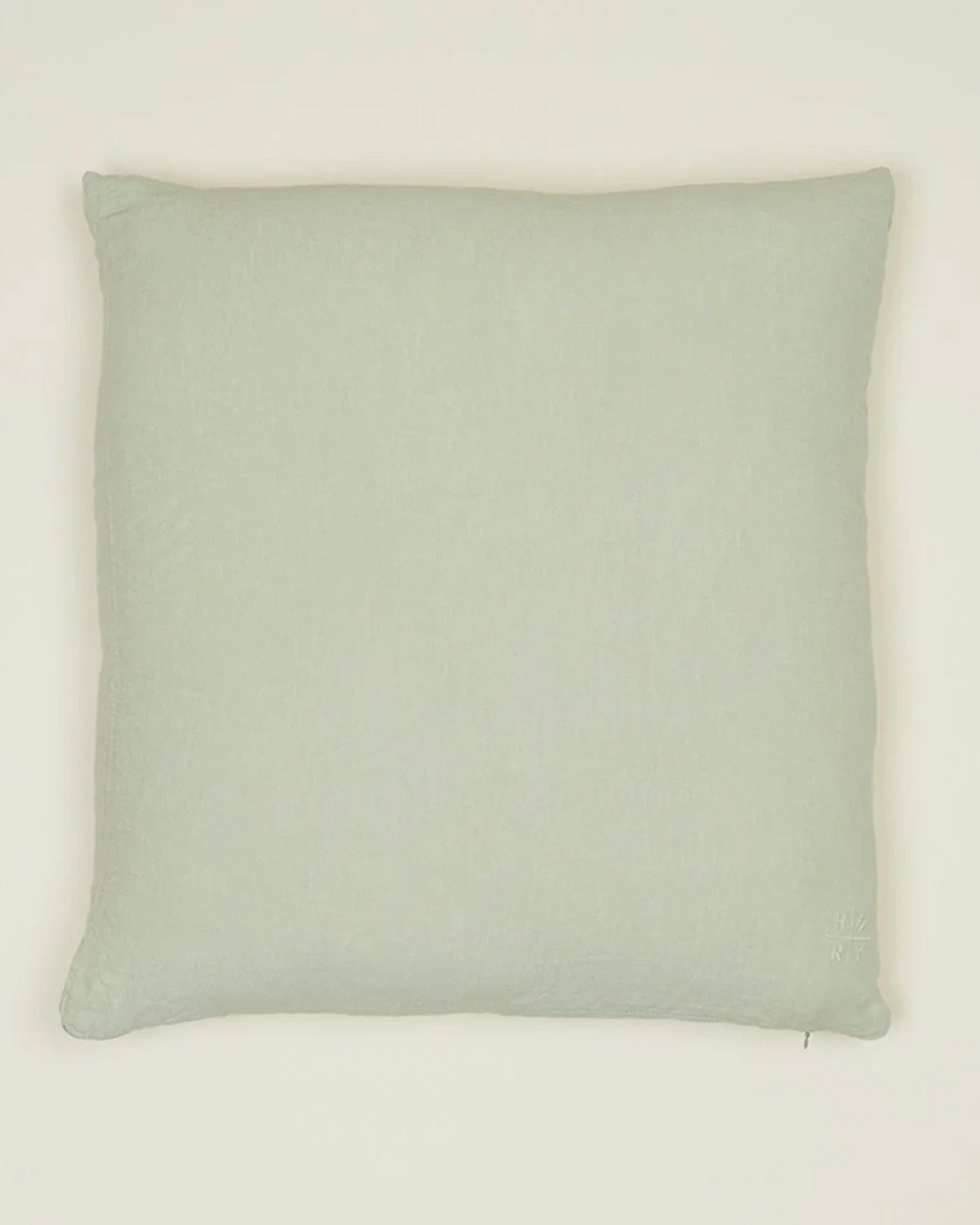 Simple Linen Pillow - 22 x 22 inches in Sage