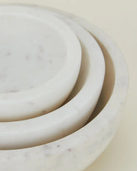 Hawkins New York Home Simple Marble Bowl in White