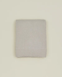 Hawkins New York Simple Waffle Shower Curtain in Light Grey 