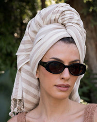 House No.23 Home Shell Kupa Towel in Shell