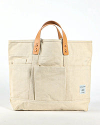 IMMODEST COTTON Construction Tote in Natural 