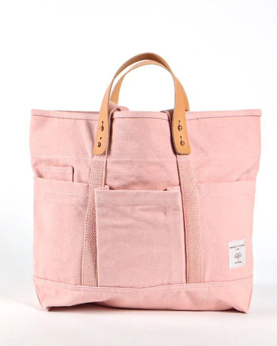 IMMODEST COTTON Construction Tote in Pink 