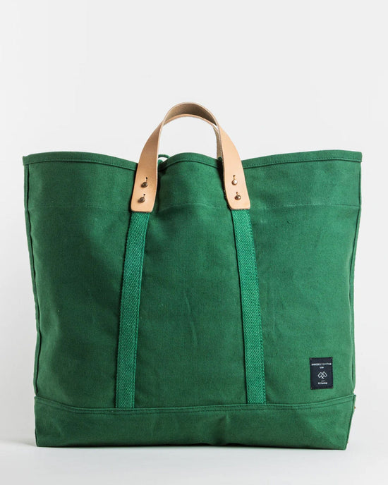 IMMODEST COTTON Accessories Large East West Tote in Pine