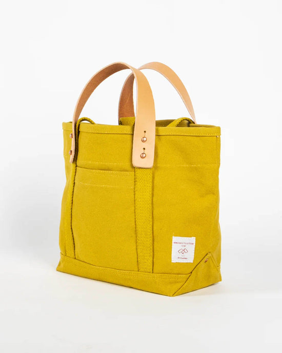 IMMODEST COTTON Lunch Tote in Chartreuse 