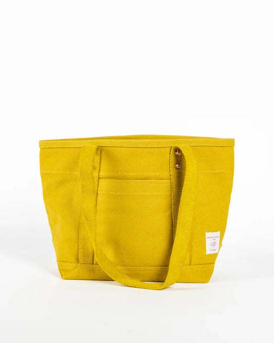IMMODEST COTTON Lunch Tote in Chartreuse 