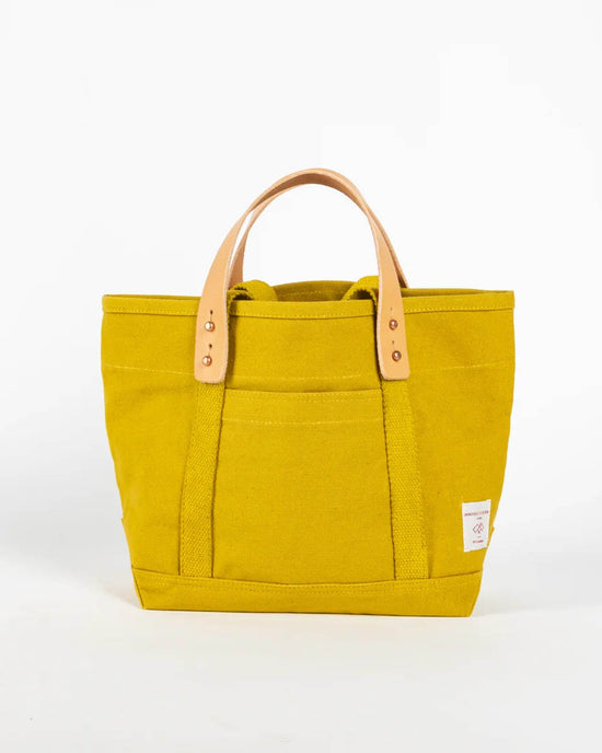 IMMODEST COTTON Lunch Tote in Chartreuse 