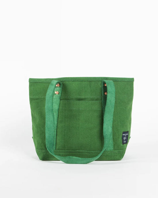 IMMODEST COTTON Lunch Tote in Pine 