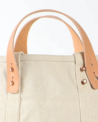 IMMODEST COTTON Small East West Tote in Natural 