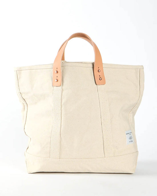 IMMODEST COTTON Small East West Tote in Natural 