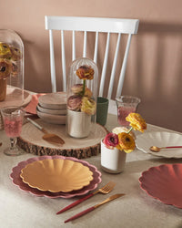 Earthy Small Reusable Bamboo Plates by Meri Meri