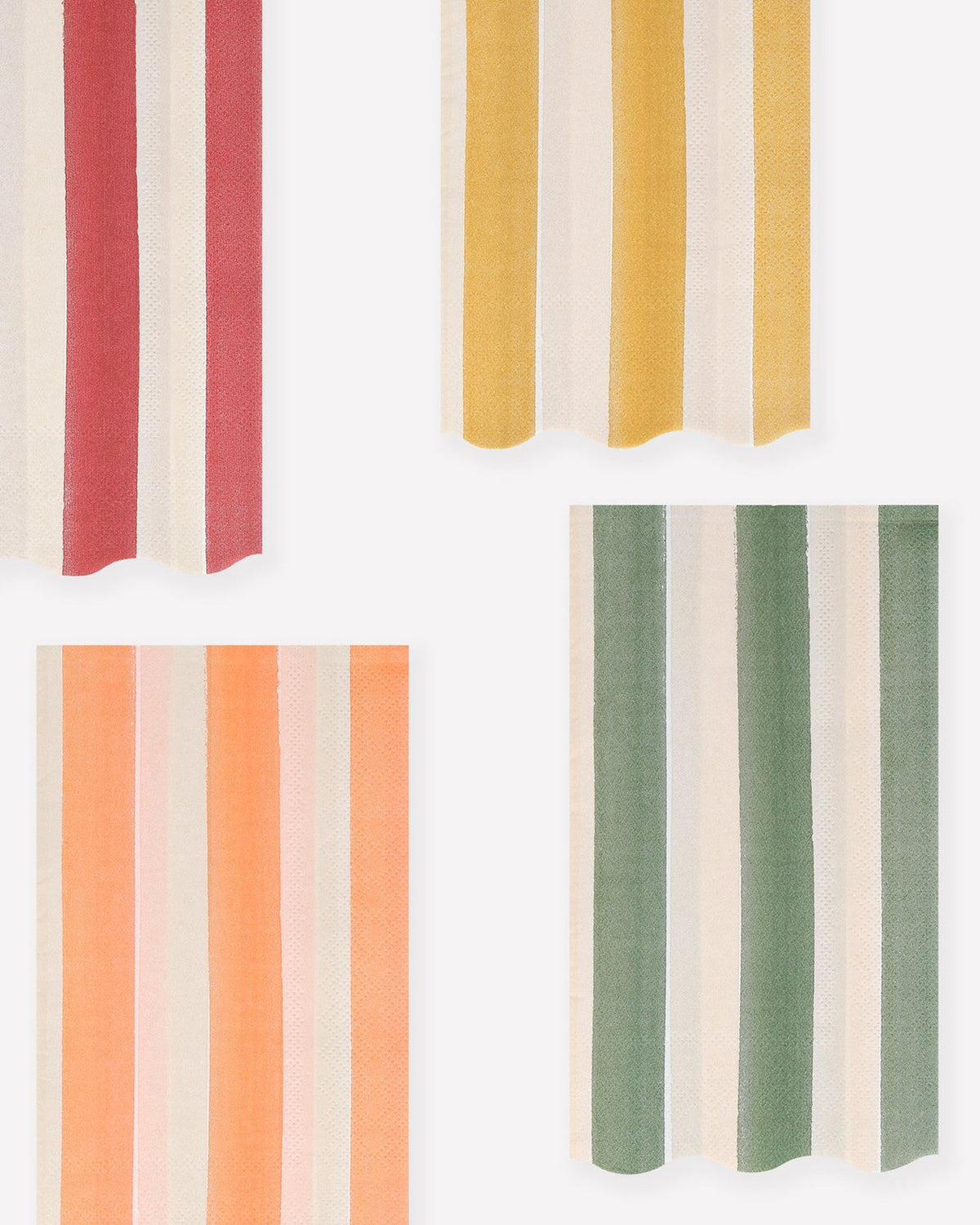 Fall Stripe Guest Towels