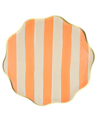 Fall Stripe Side Plates by Meri Meri