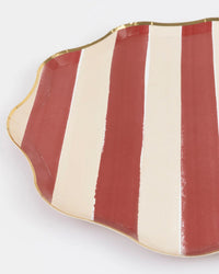 Fall Stripe Side Plates by Meri Meri
