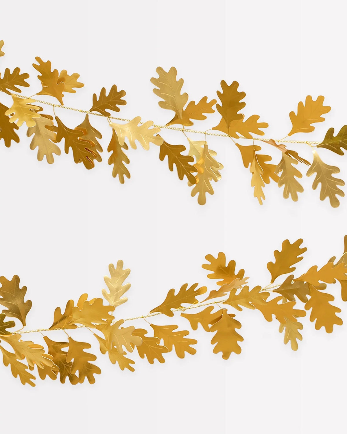 Gold Oak Leaves Garland