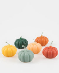 Mini Rainbow Pumpkin Candles by Meri Meri