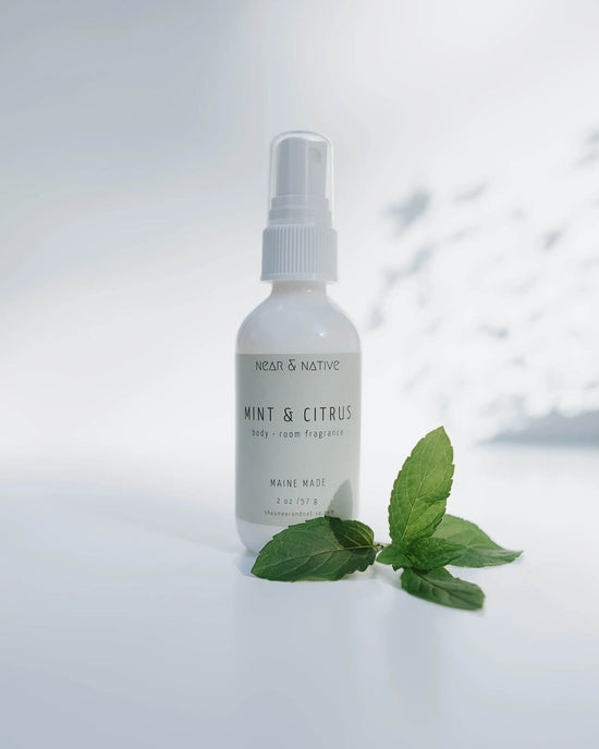 Near & Native Room & Body Mist in Mint & Citrus 
