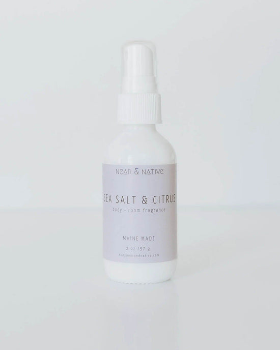 Near & Native Room & Body Mist in Sea Salt + Citrus 
