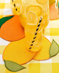 Piecework Puzzles Citrus Cocktail Napkins 