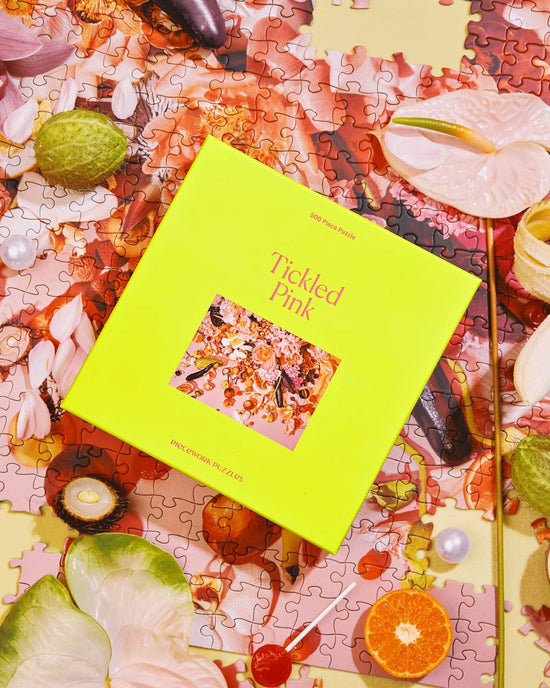 Piecework Puzzles Home Tickled Pink 500 Piece Puzzle
