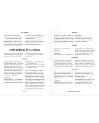 A two-page spread from Fizz by Random House explains mixology methods—shaking, stirring, building, muddling, dry shaking—with tips for each. Offers advice for both cocktails and mocktails in black text on a white background.