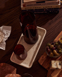 Saarde Home Flow Resin Tray/Cady in Merle