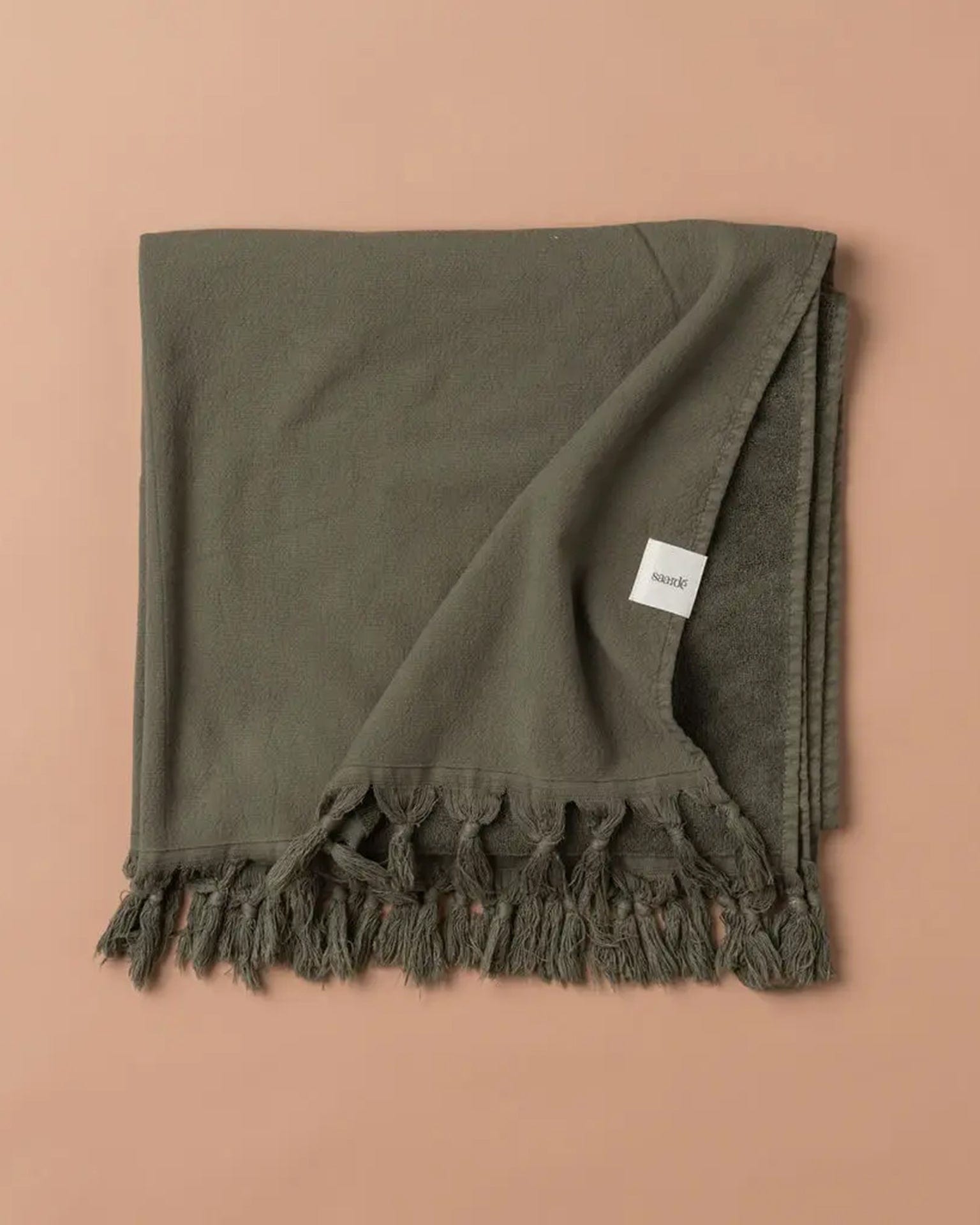 Vintage Wash Towel Bath Sheet - Thumbnail 2