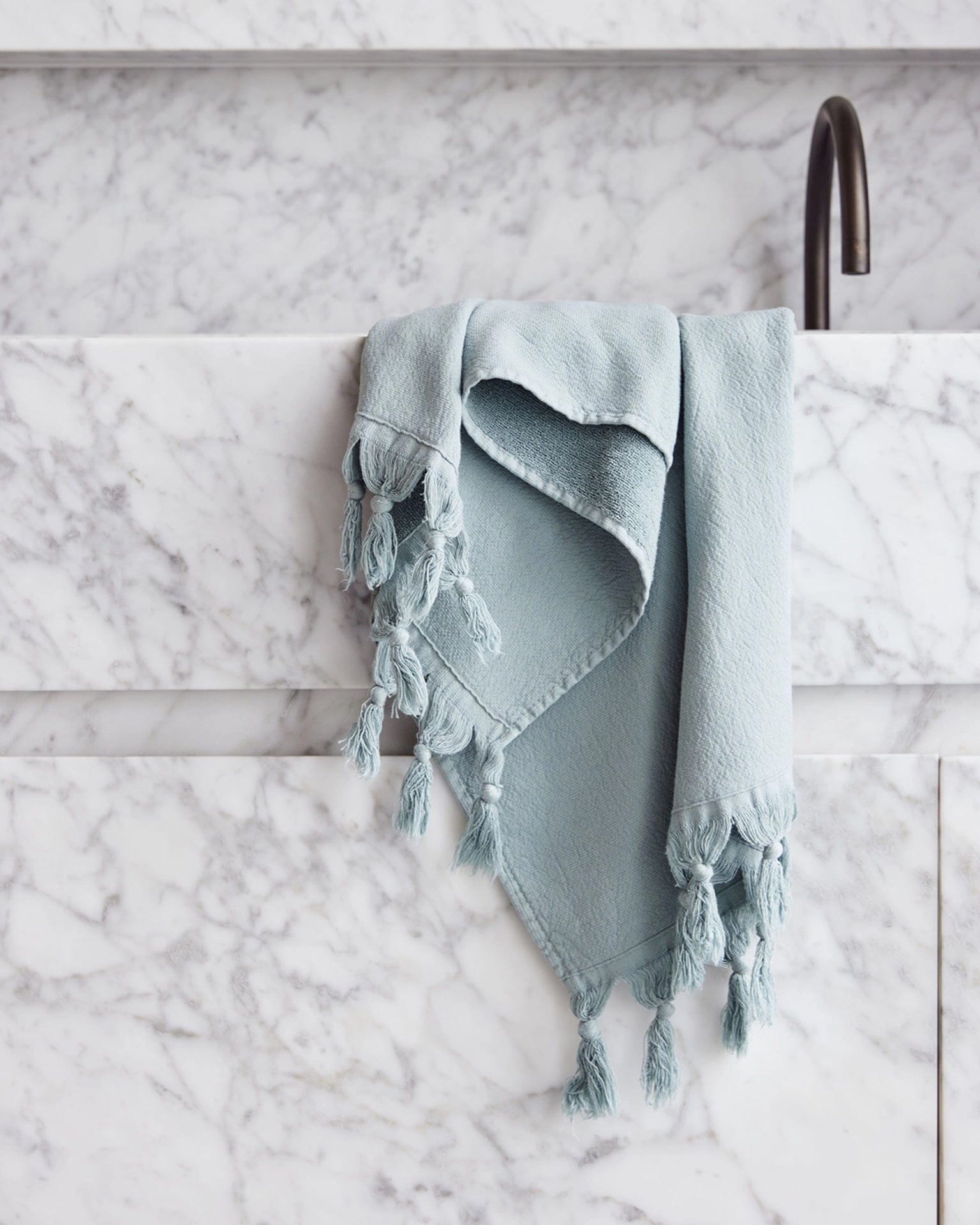 Vintage Wash Towel Bath Sheet - Thumbnail 3