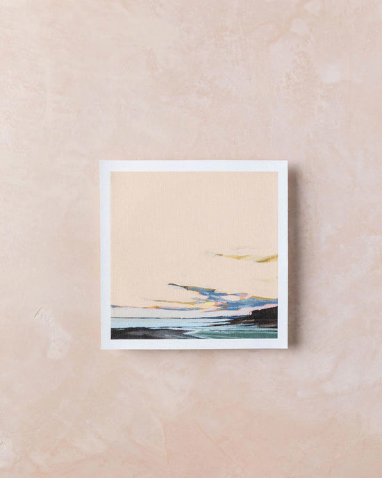 Sarah Madeira Day Town Landing Sunset | Print on Canvas | unstretched 