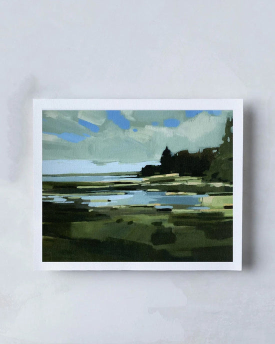 Sarah Madeira Day Wonderland Marsh | Print on Canvas | unstretched 