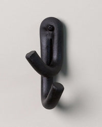 SIN Leggy Crossed Wall Hook in Black 