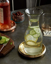 SIR / MADAM Home Brass Bottle Coaster
