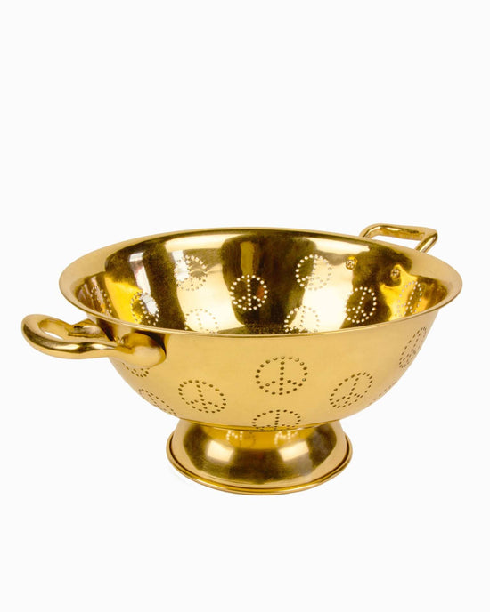 SIR / MADAM Brass Peace Colander 