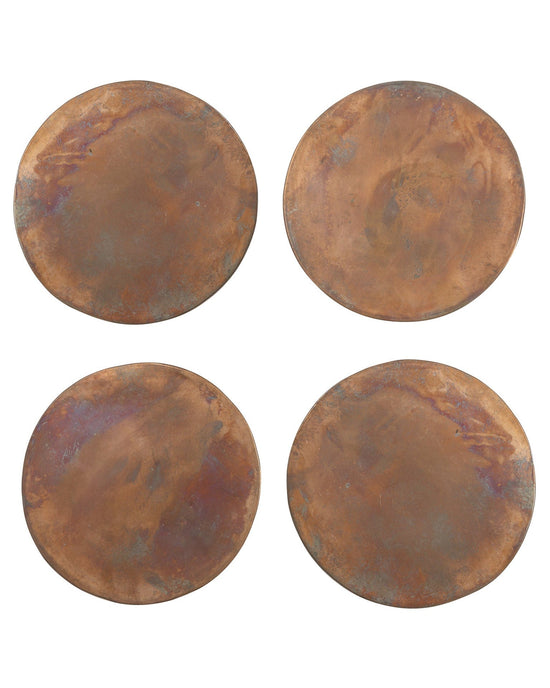 SIR / MADAM Copper Coaster Set/4 
