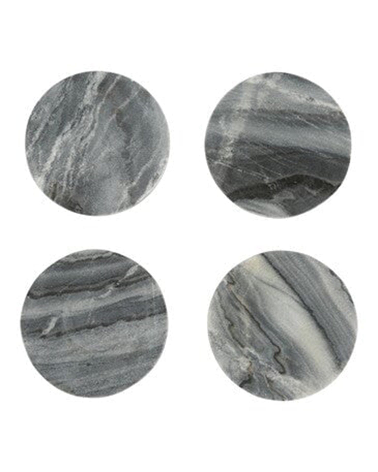 Marble Gray Coaster Set/4