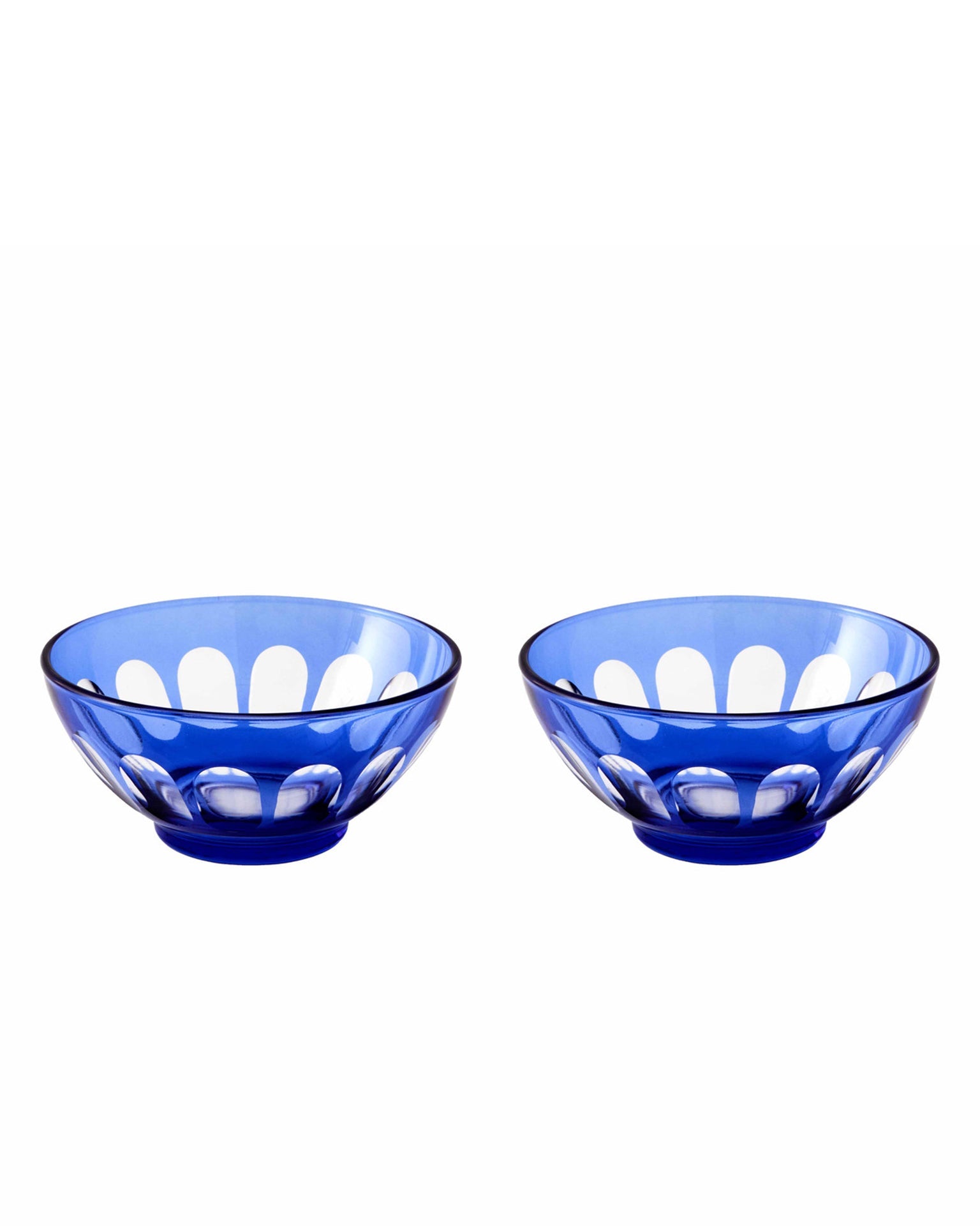 Rialto Glass Bowl Moon Glow Set/2