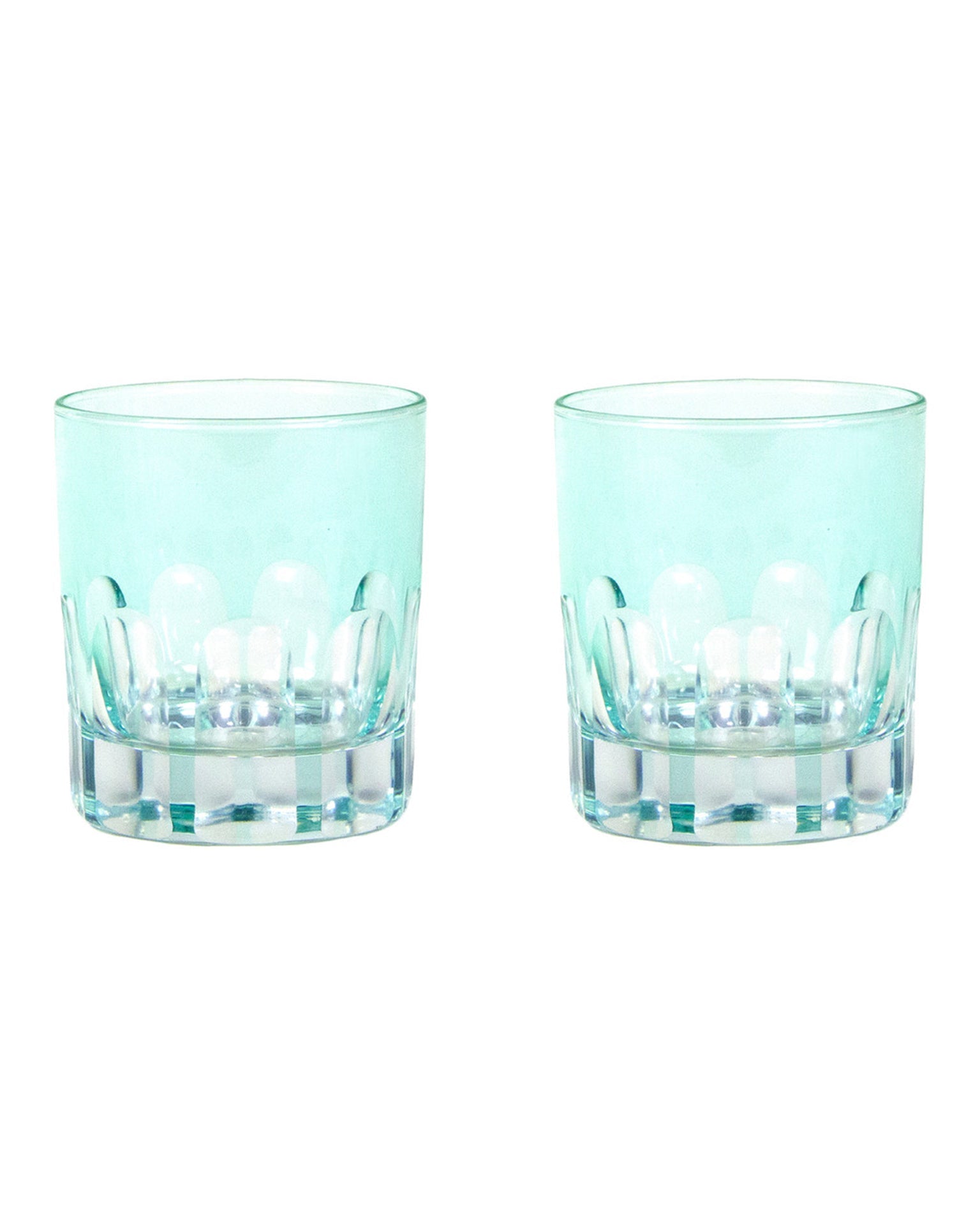 Rialto Glass Old Fashion Menthe Set/2