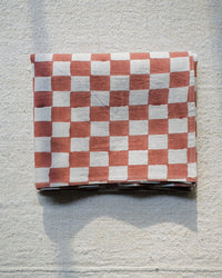Soil to Studio Divya Table Runner in Dusty Rose 