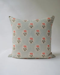 Soil to Studio Home Sky Blue / 22X22 Zara Linen Pillow - 22 x 22 in Sky Blue