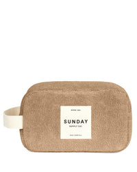 Sunday Supply Co. Husk Towelling Accessories Pouch 