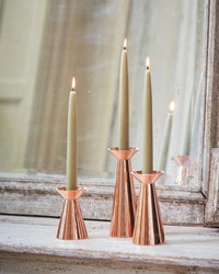 The Floral Society Bayberry Taper Candles 