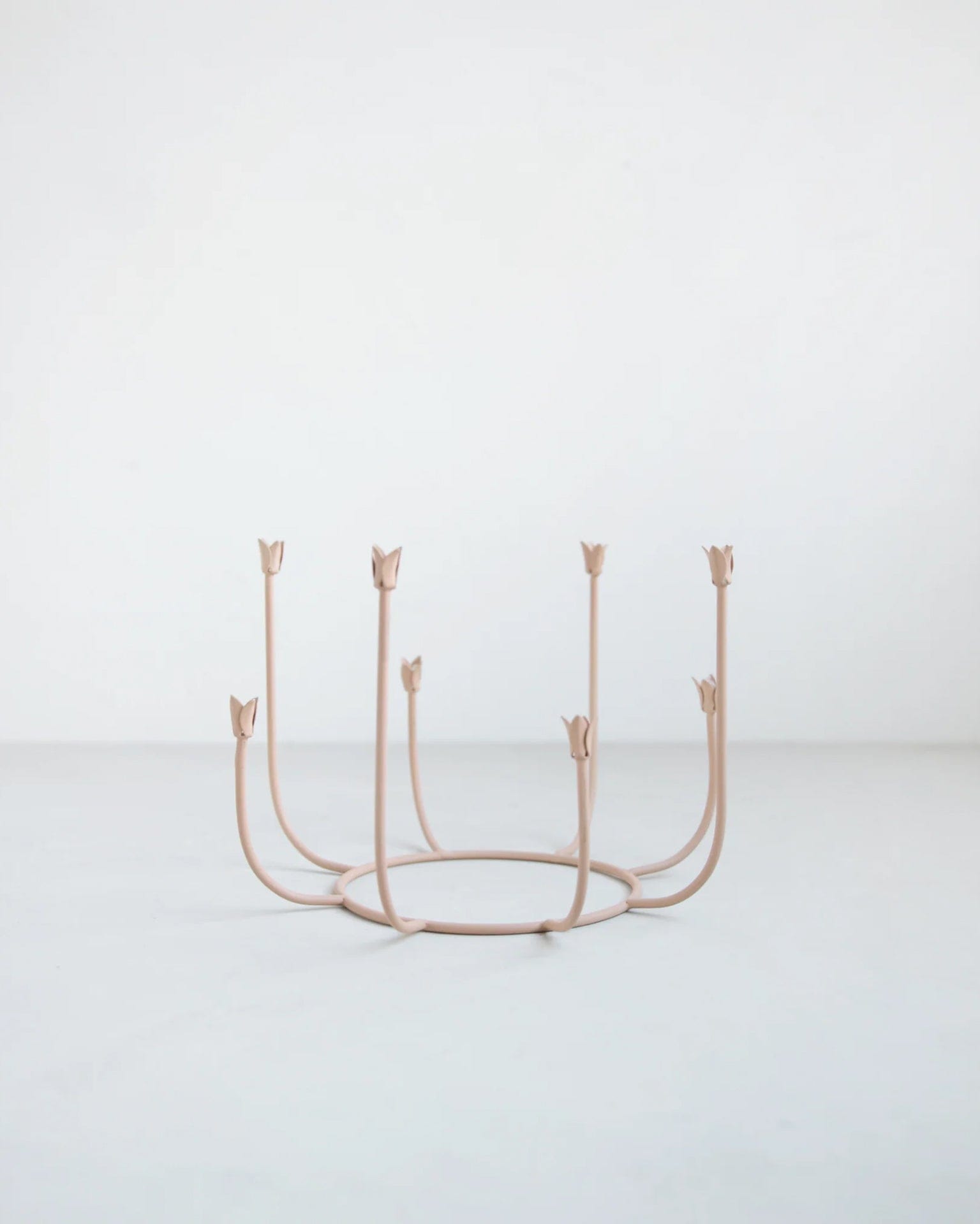 Beacon Long Stem Candelabra in Dune