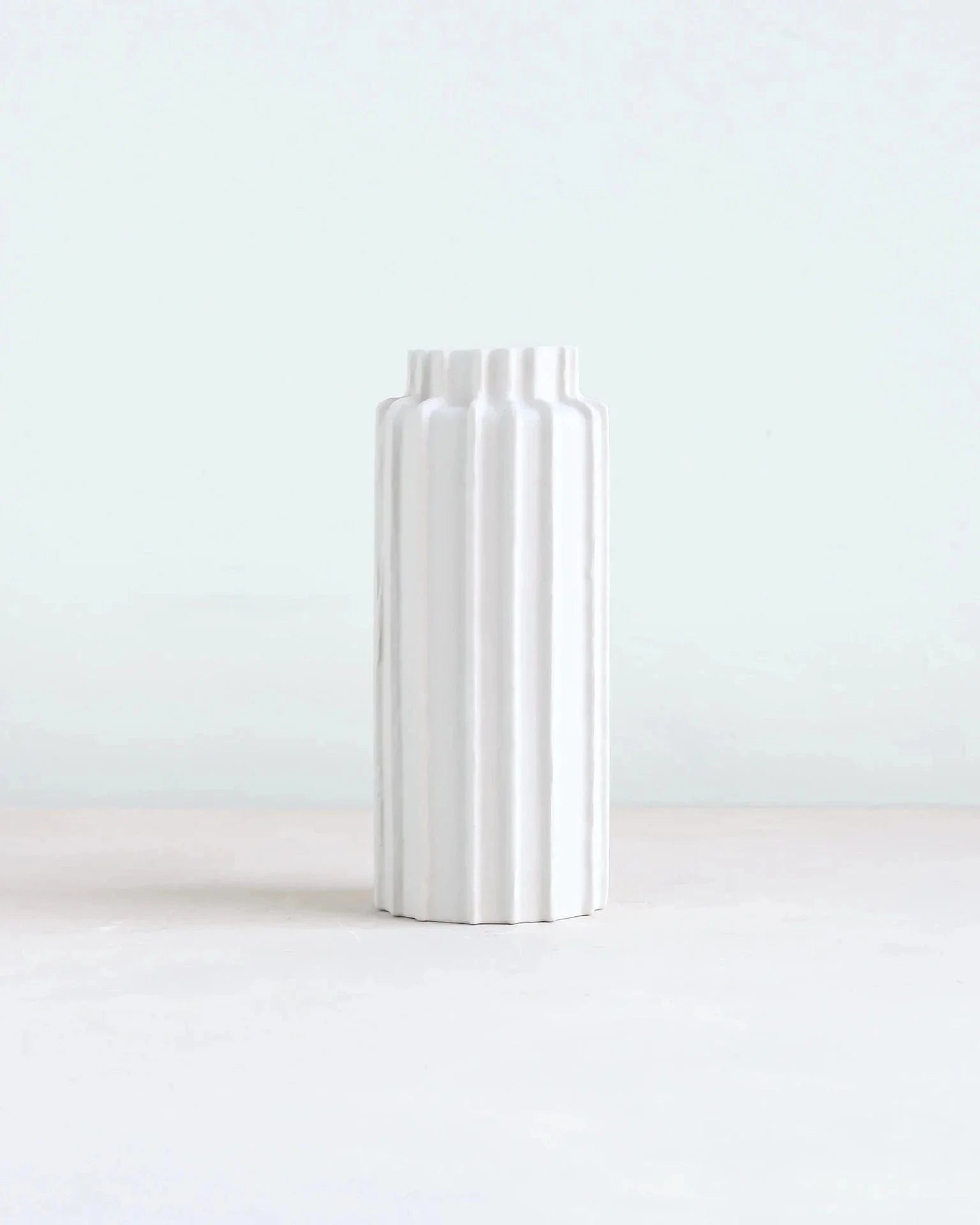 Ceramic Cylinder Vase - Short