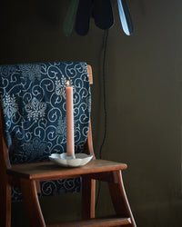 The Floral Society Ceramic Fleur Wide Taper Holder 