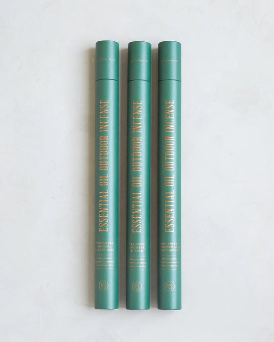 The Floral Society Essential Oil Outdoor Incense in Cinnamon Leaf 