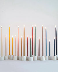 The Floral Society Dipped Taper Candles 18 inch 