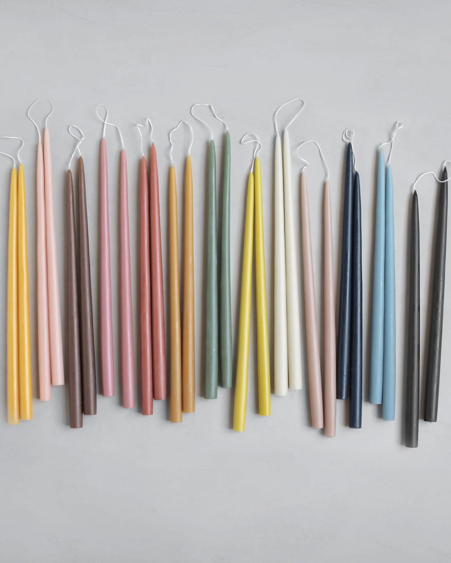 Dipped Taper Candles 18 inch