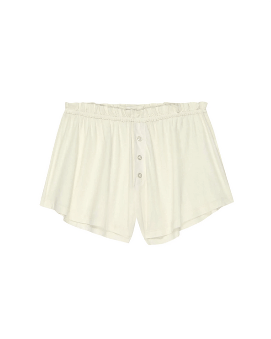 the Great The Tap Short in Washed White